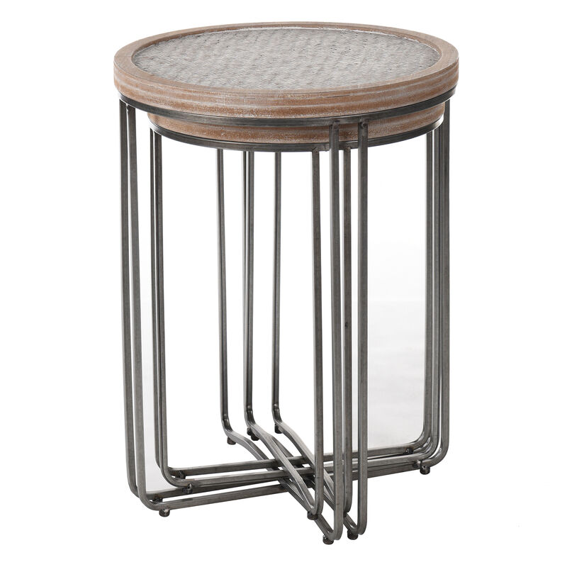 Ryder Nested Round Tables (Set of 2)