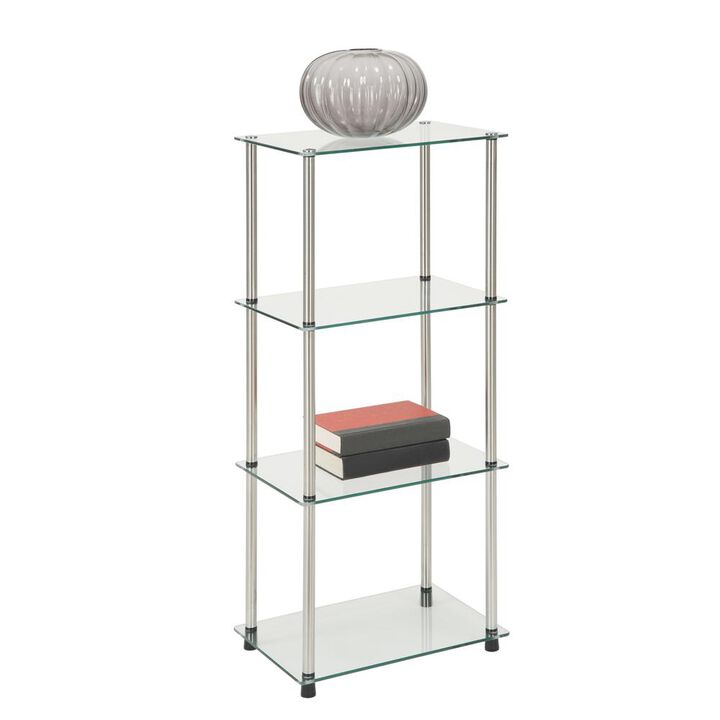 Convience Concept, Inc. Designs2Go Classic Glass 4 Tier Tower