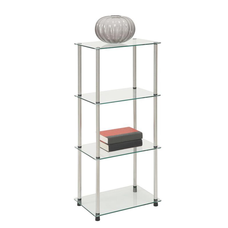 Convience Concept, Inc. Designs2Go Classic Glass 4 Tier Tower