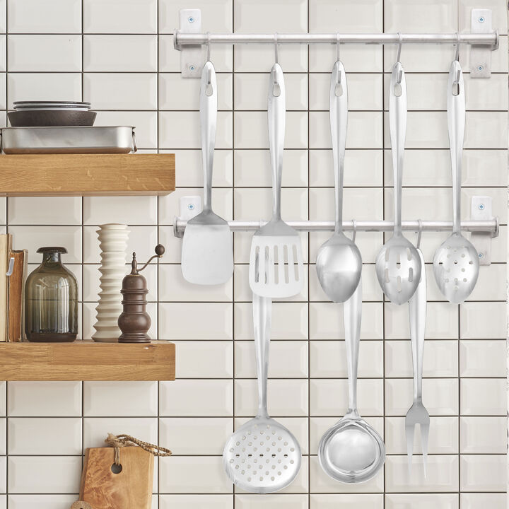 Premium Stainless Steel Kitchen Utensils - 8 Piece Set