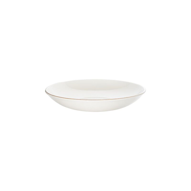 Retro dia.11" h:2.5" 57 oz. Round Decorated Porcelain Bowl (Set of 2)