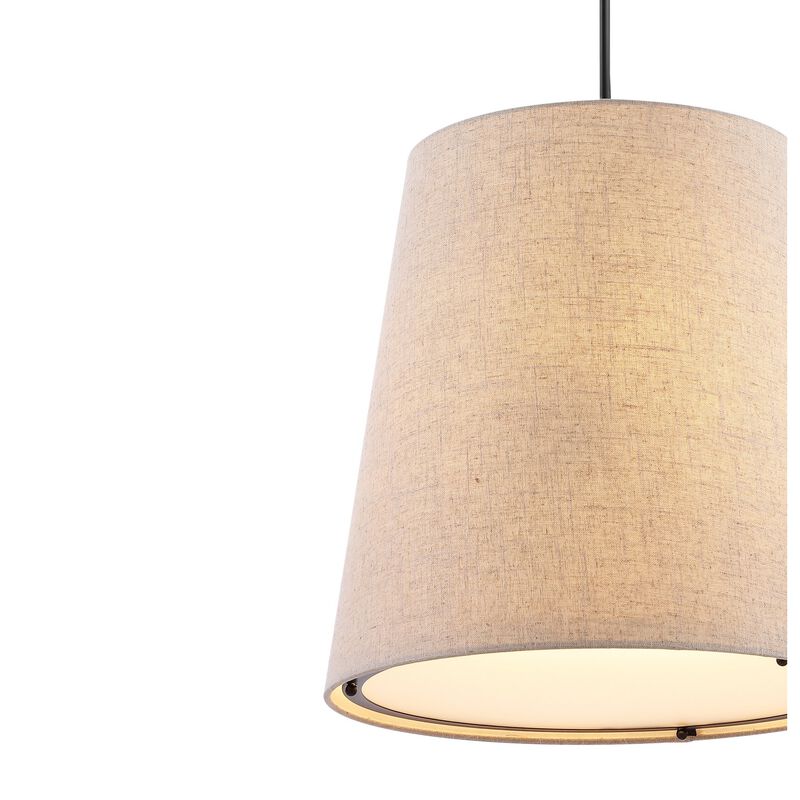 Arden 1-Light Farmhouse Bohemian Iron LED Pendant