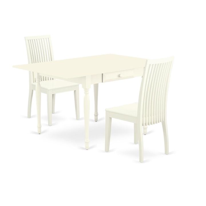 Dining Room Set Linen White