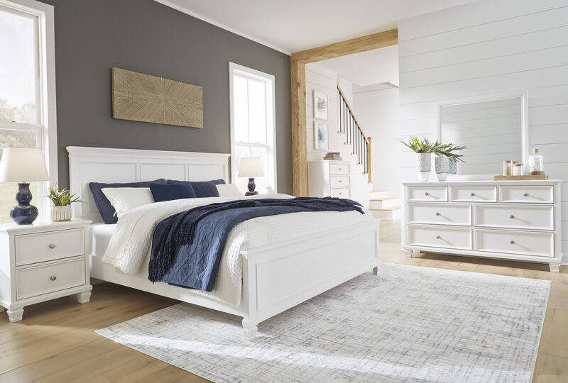 Fortman Queen Panel Bed