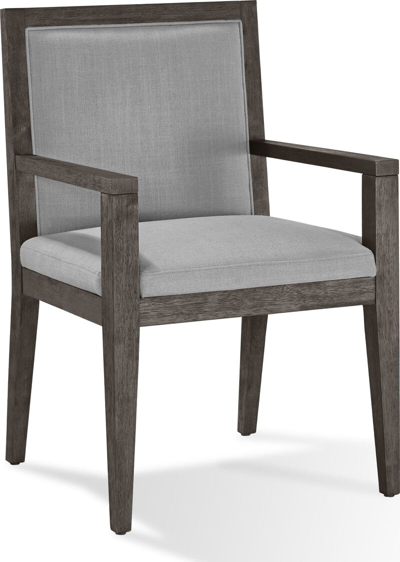 Modesto Wood Frame Upholstered Arm Chair
