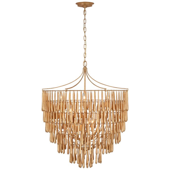 Vacarro Tall Cascading Chandelier