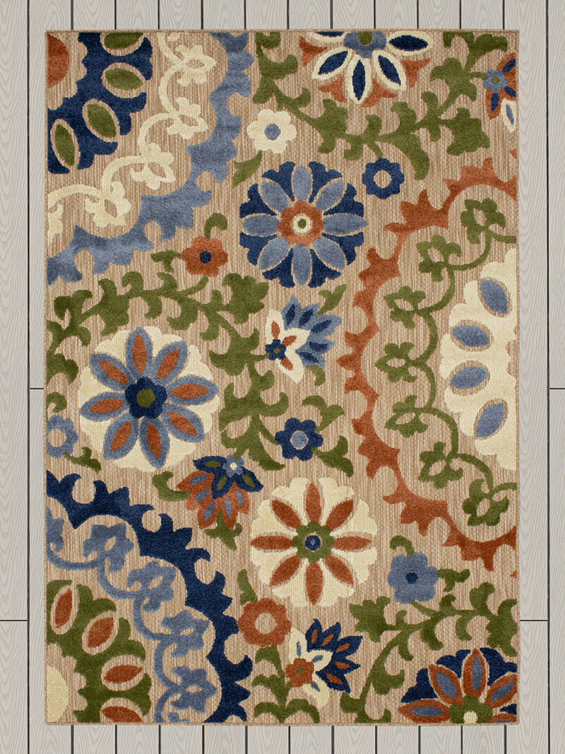 Cabana Coraline Multi 6' X 9' Rug