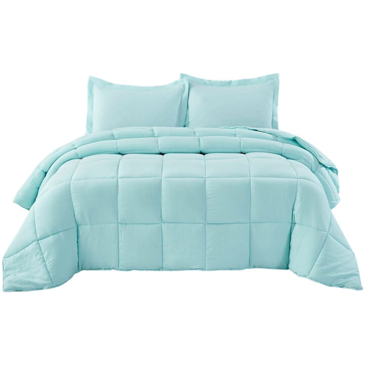 Microfiber Reversible 3-Piece Bedding Set – Easy Care and Ultra Soft