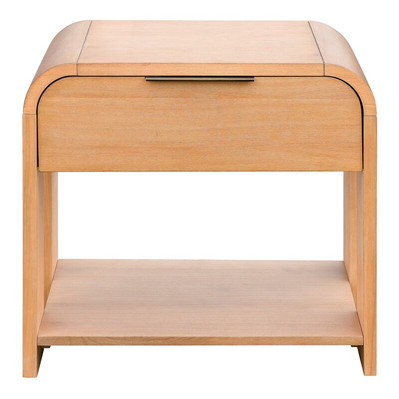 Gracie Mills Modern One Drawer Winddall Nightstand