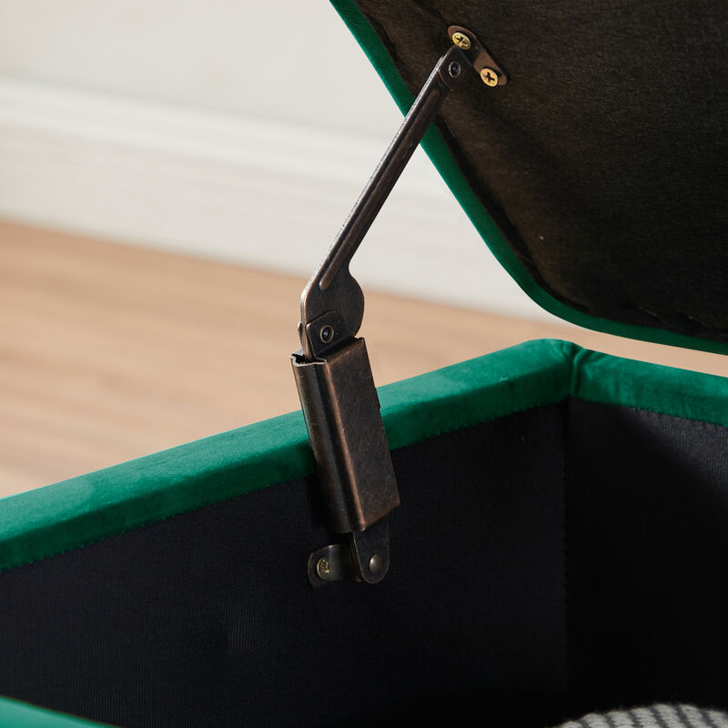 Dark Green Leisure Stool
