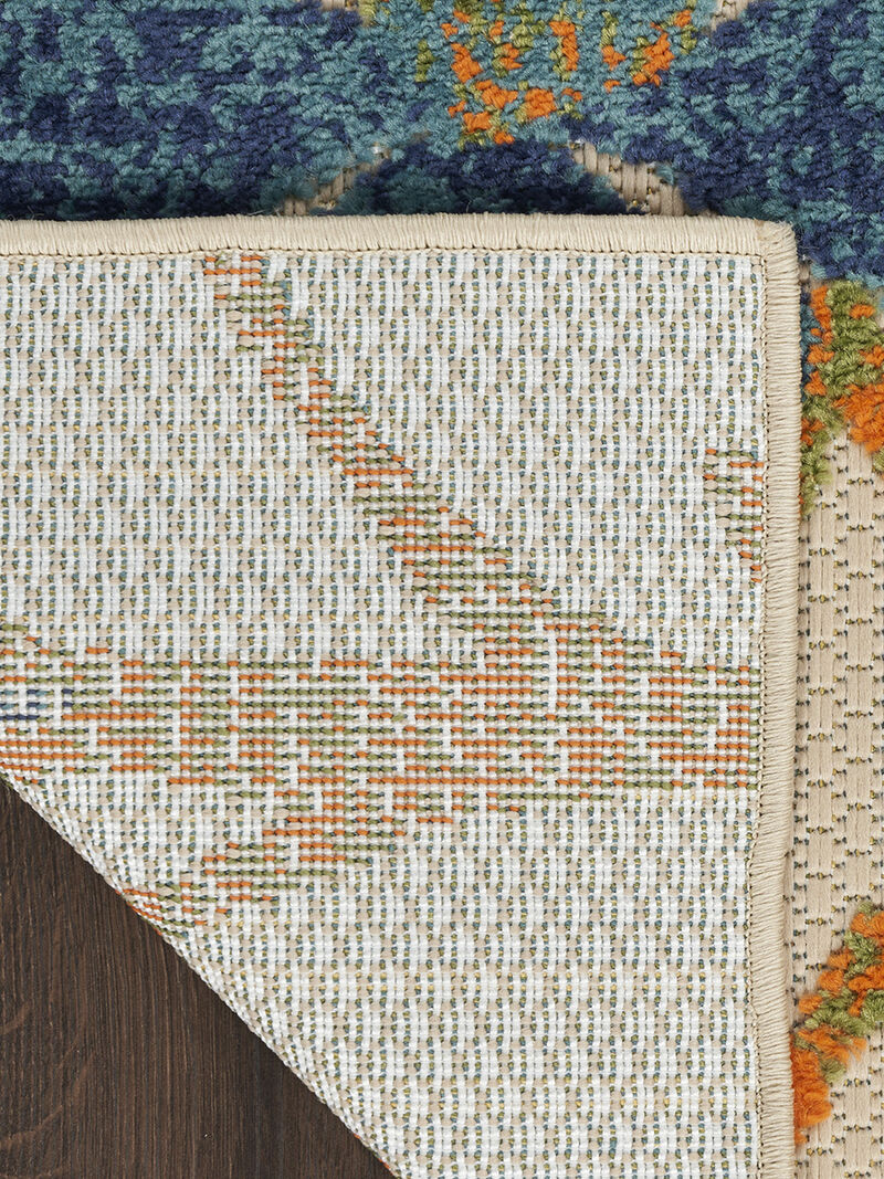 Aloha ALH05 Blue/Green 6' x 9' Rug