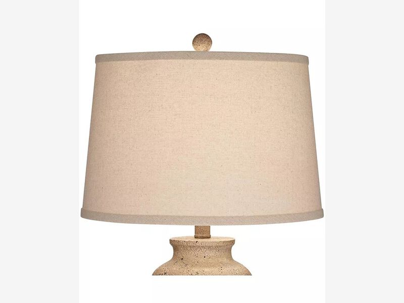 Regency Hill 25 1/2" High Farmhouse Rustic Coastal Country Cottage Table Lamps Set of 2