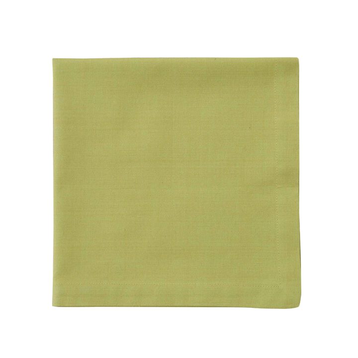 Split P Celery Elements Solid Napkin Set of 4