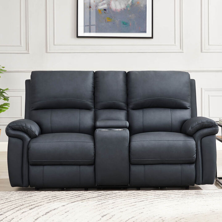 Monica Power Zero Gravity Reclining Loveseat with Console
