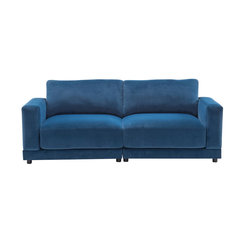 Merax Modern Fabric Loveseat Sofa