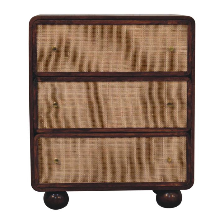 Chestnut Woven Chest
