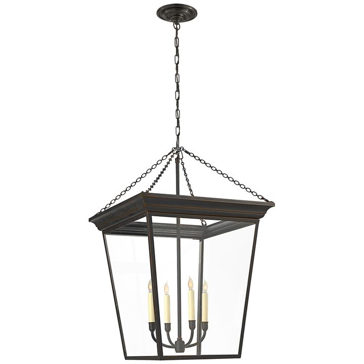 Cornice Large Lantern in Bronze