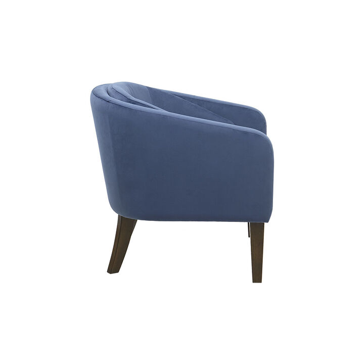 Gracie Mills Felix Tufted Velvet Mid-Century Accent Chair