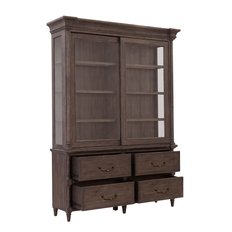Slide Door Display Cabinet