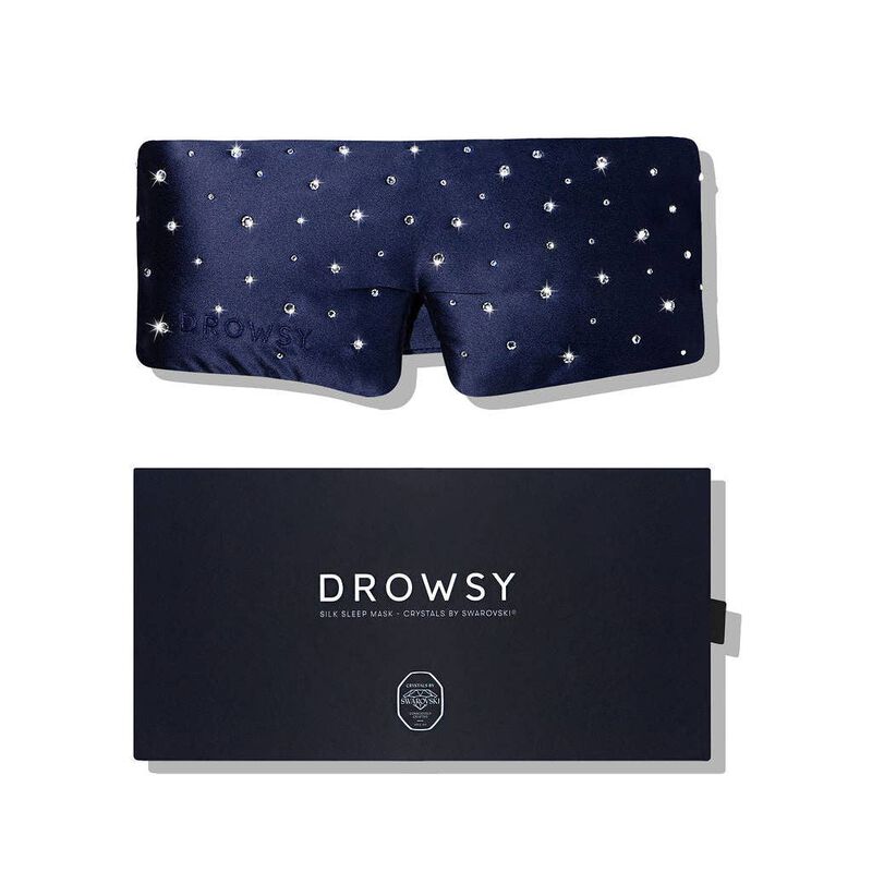 Silk Sleep Eye Mask Crystals by Swarovski