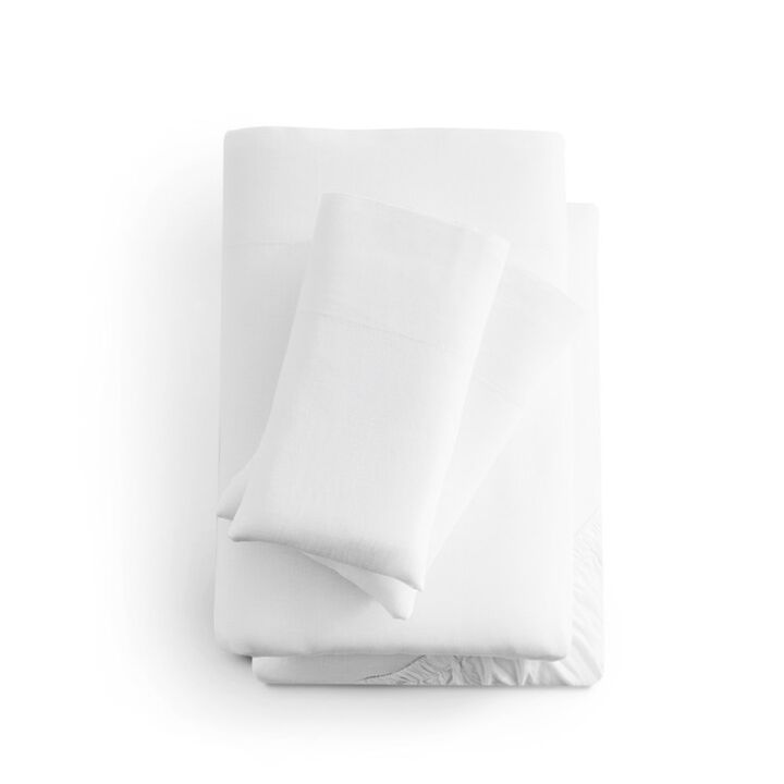 Malouf Linen-Weave Cotton King Sheet Set