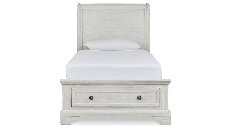 Twin Sleigh Storage Bed