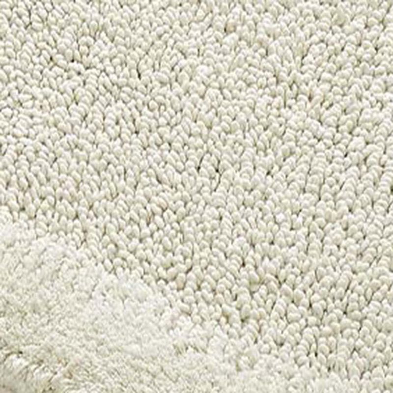 Knightsbridge Naples 220 GSF Non Skid Back Bath Rug 20 x 30 - Ivory
