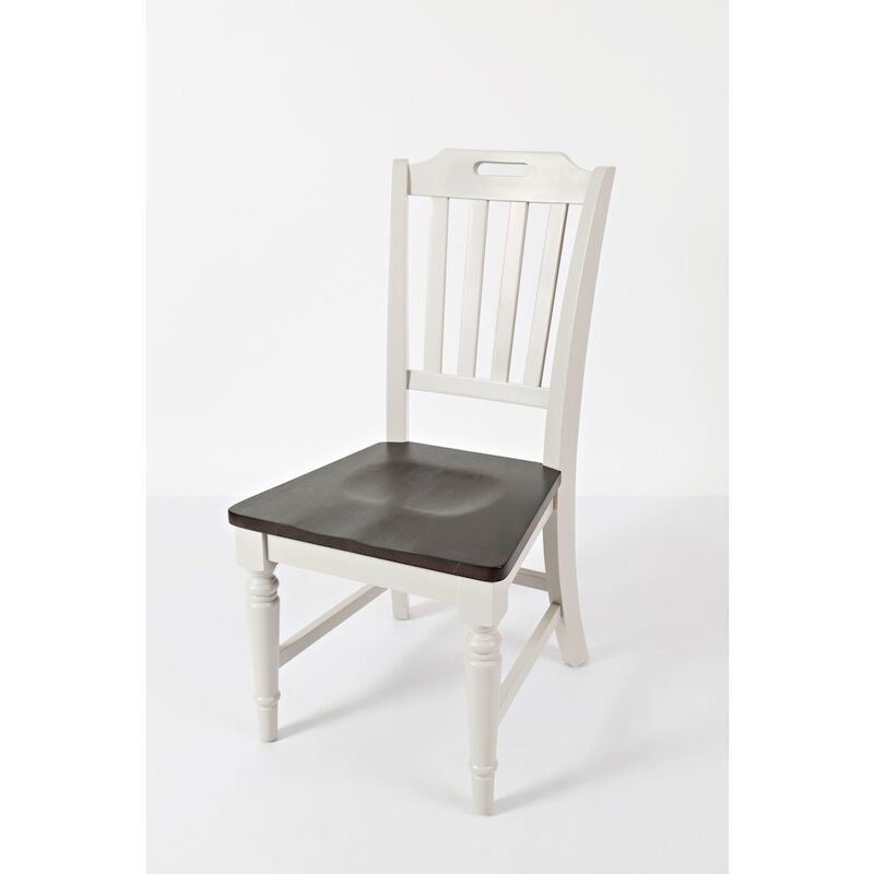 Jofran Orchard Park Solid Rubberwood 96 Nine-Piece Farmhouse Dining Set