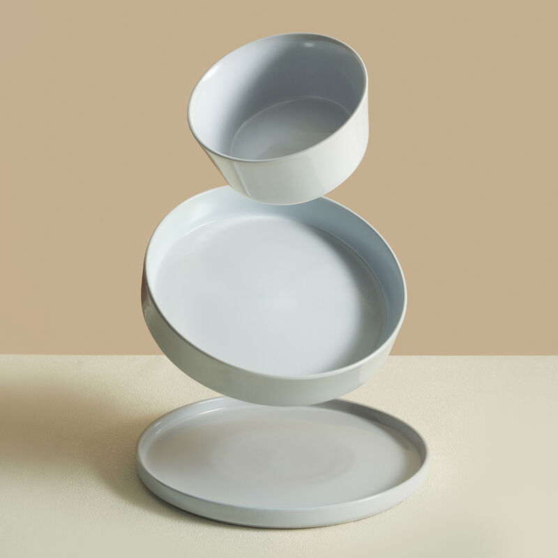 Stone Lain Celina Stoneware 12 Piece Dinnerware Set with Dinner Bowls