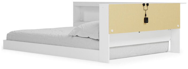 Full Bookcase Storage Bed