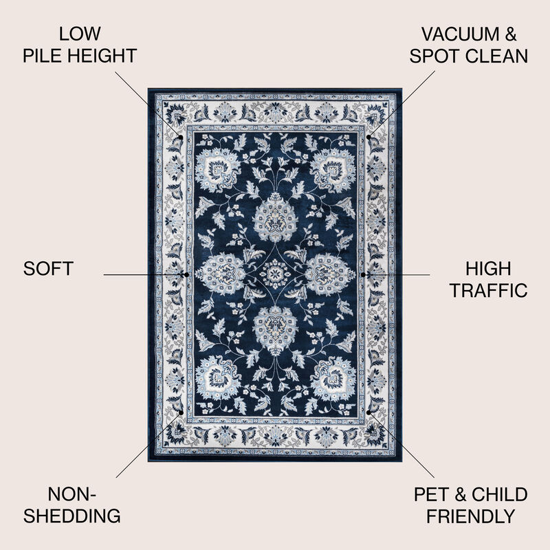 Cherie French Cottage Area Rug