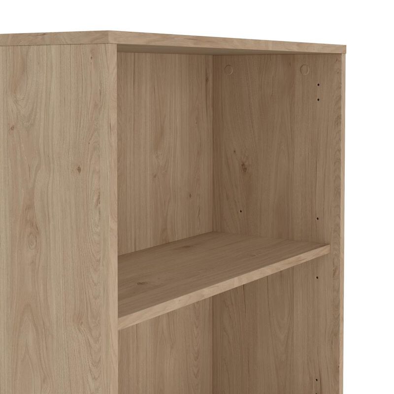 Tvilum Sign 6 Shelf Boockase, Home Office Storage, Jackson Hickory