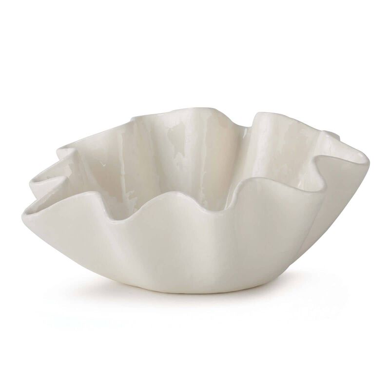 Ruffle Ceramic Bowl