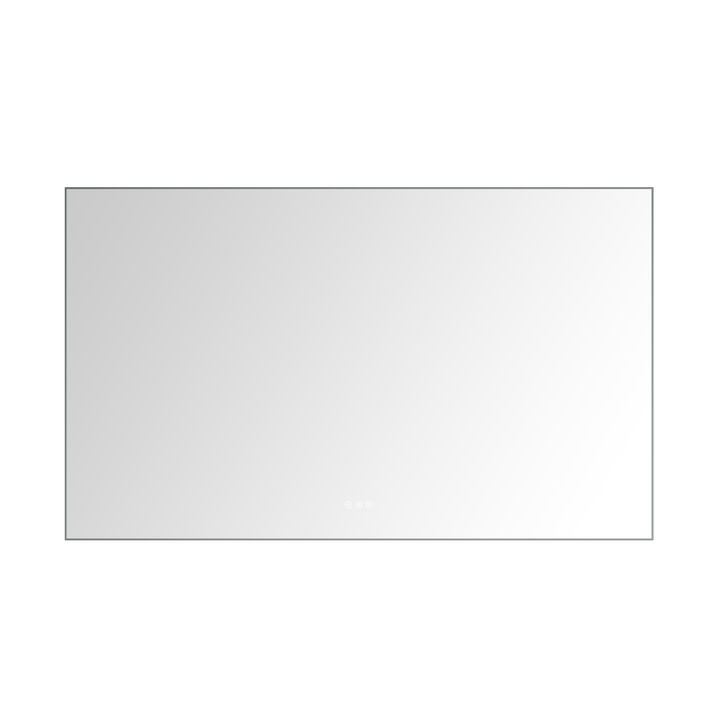 60X 36 Inch LED Mirror Bathroom Vanity Mirror With Backlight, Wall Mount Anti-Fog Memory Large