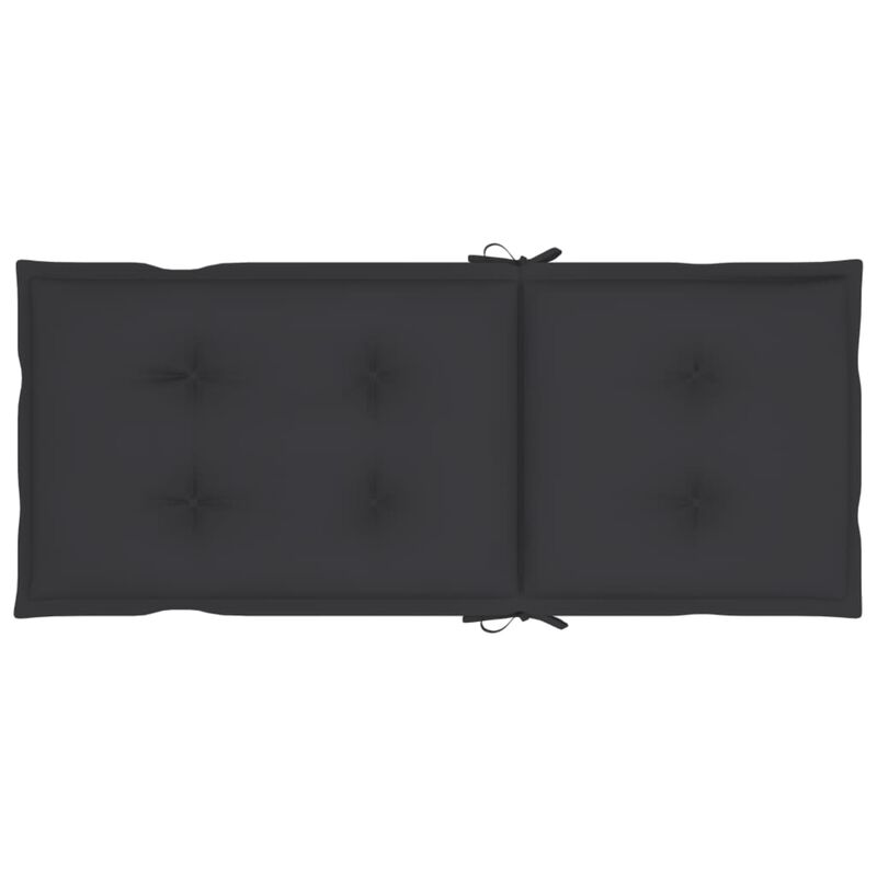 vidaXL Garden Chair Cushions 4 pcs Anthracite 47.2"x19.7"x2.8"