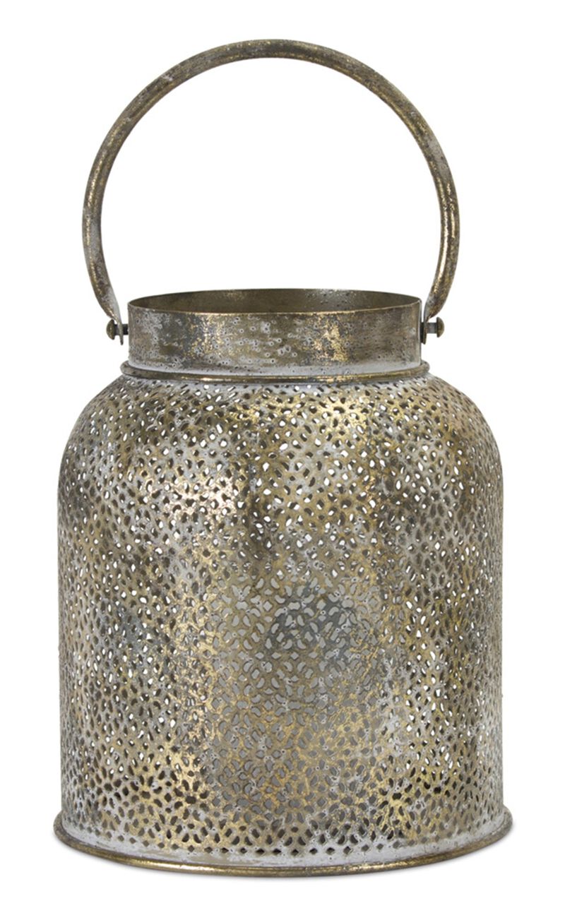 Hivvago Candle Holder (Set of 2) 9"H Metal