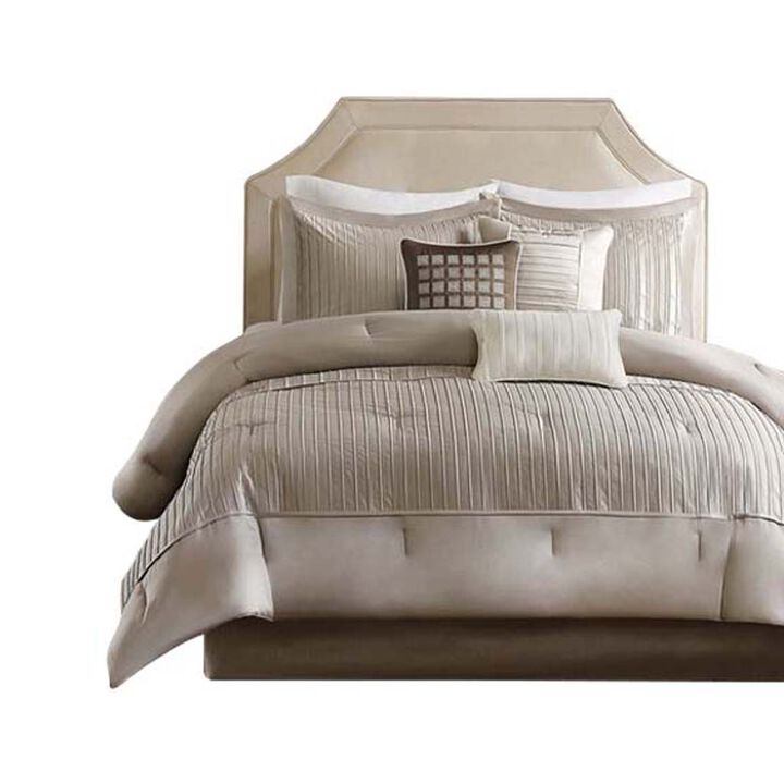Gracie Mills Dolly Modern 7-Piece Comforter Set