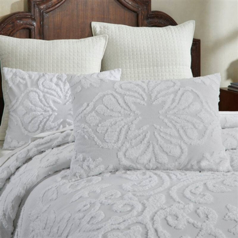 Luxury 100% Cotton Chenille Coverlet Set – 3-Piece Bedspread Set for Ultimate Comfort