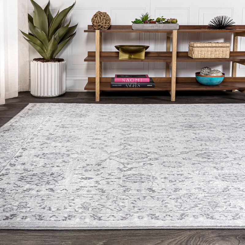 Lotus Modern Persian Floral Area Rug