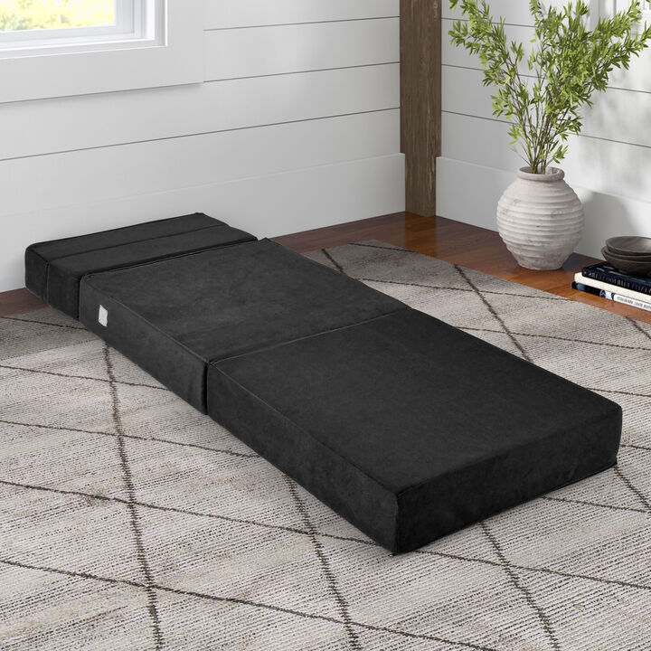 Tri-fold Folding Sleeper Sofa Bed for Living Room Bedroom