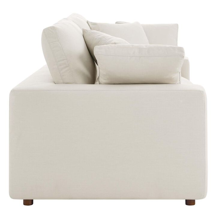 Modway Commix Love Seats, Light Beige