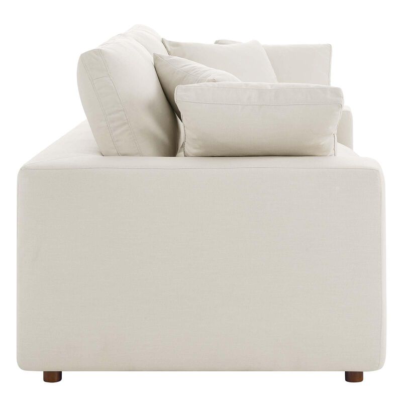 Modway Commix Love Seats, Light Beige