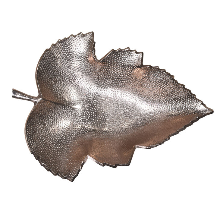 Handmade Decorative Gold Color Coated 6.69 x 5.11 x 0.9 Inches Aluminium Tray 057AB BBH Home's
