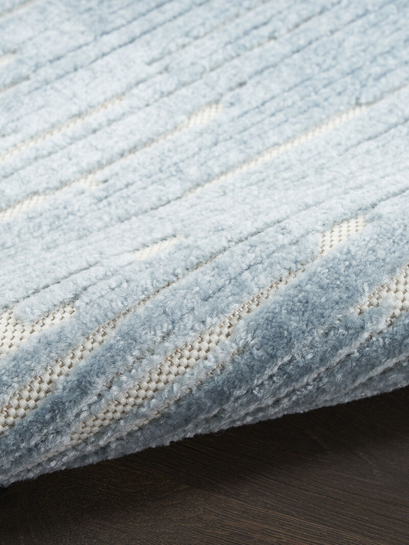 Care Free CAF04 Blue 7'10" x 9'10" Rug