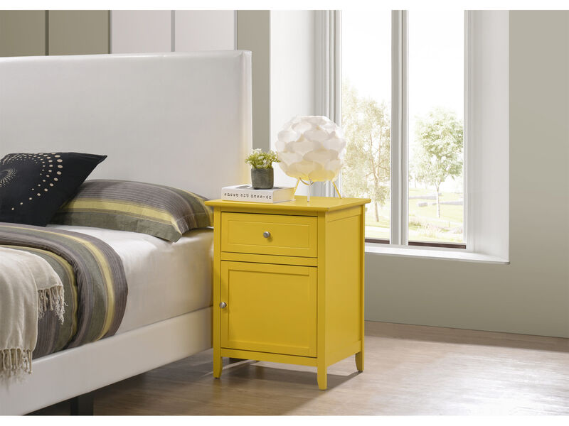 Lzzy 1-Drawer Nightstand (25 in. H x 15 in. W x 19 in. D)