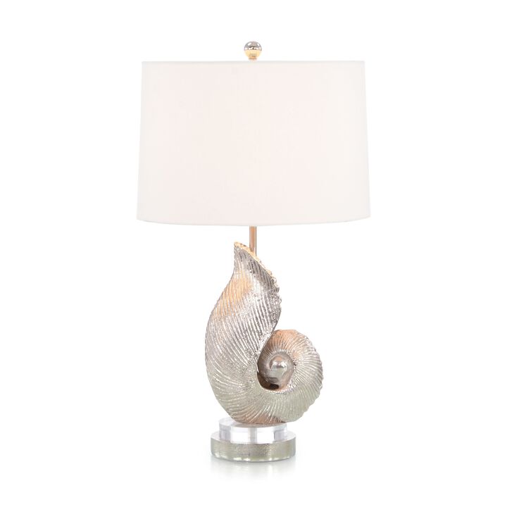 Nautilus Seashell Table Lamp