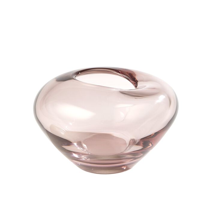 Undulating Vase Small Purple