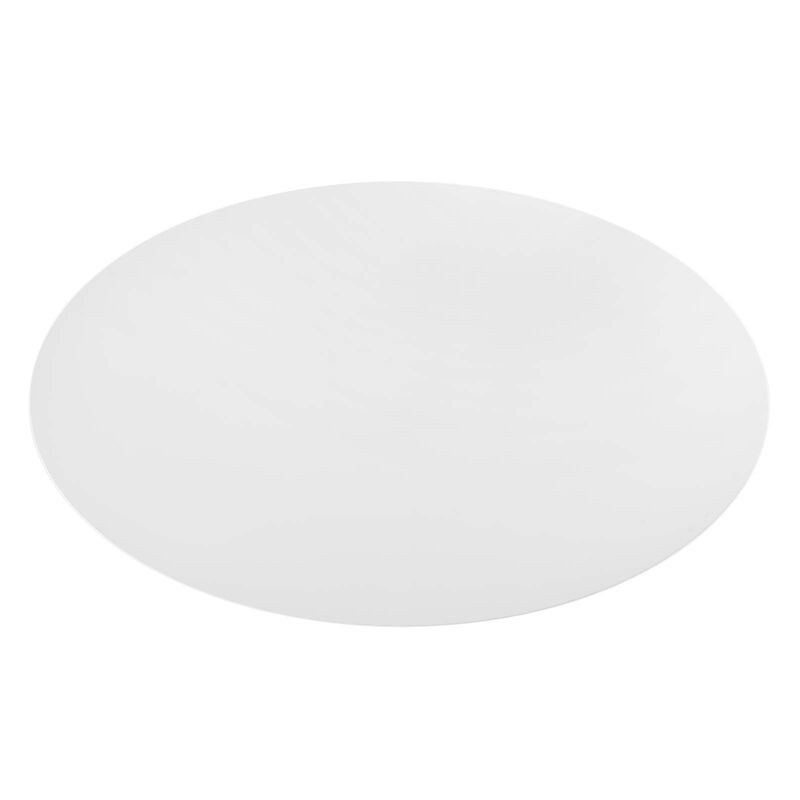 Modway - Lippa 78" Oval Dining Table Black White