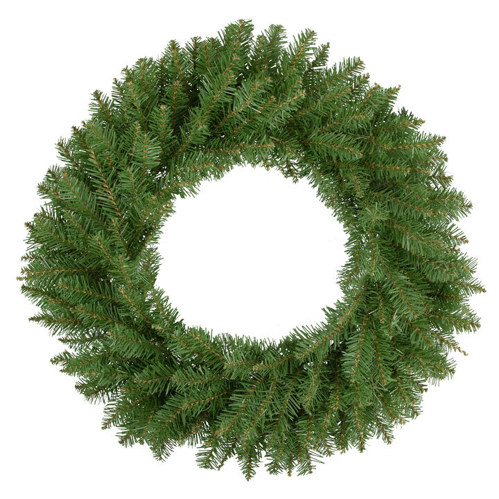 Northern Pine Artificial Christmas Wreath  24-Inch  Unlit
