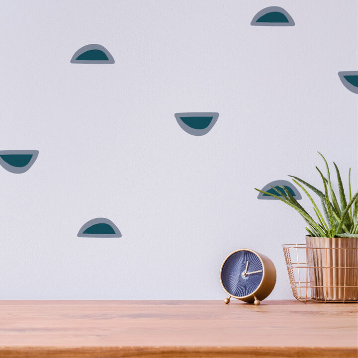 Half Circle - Blue